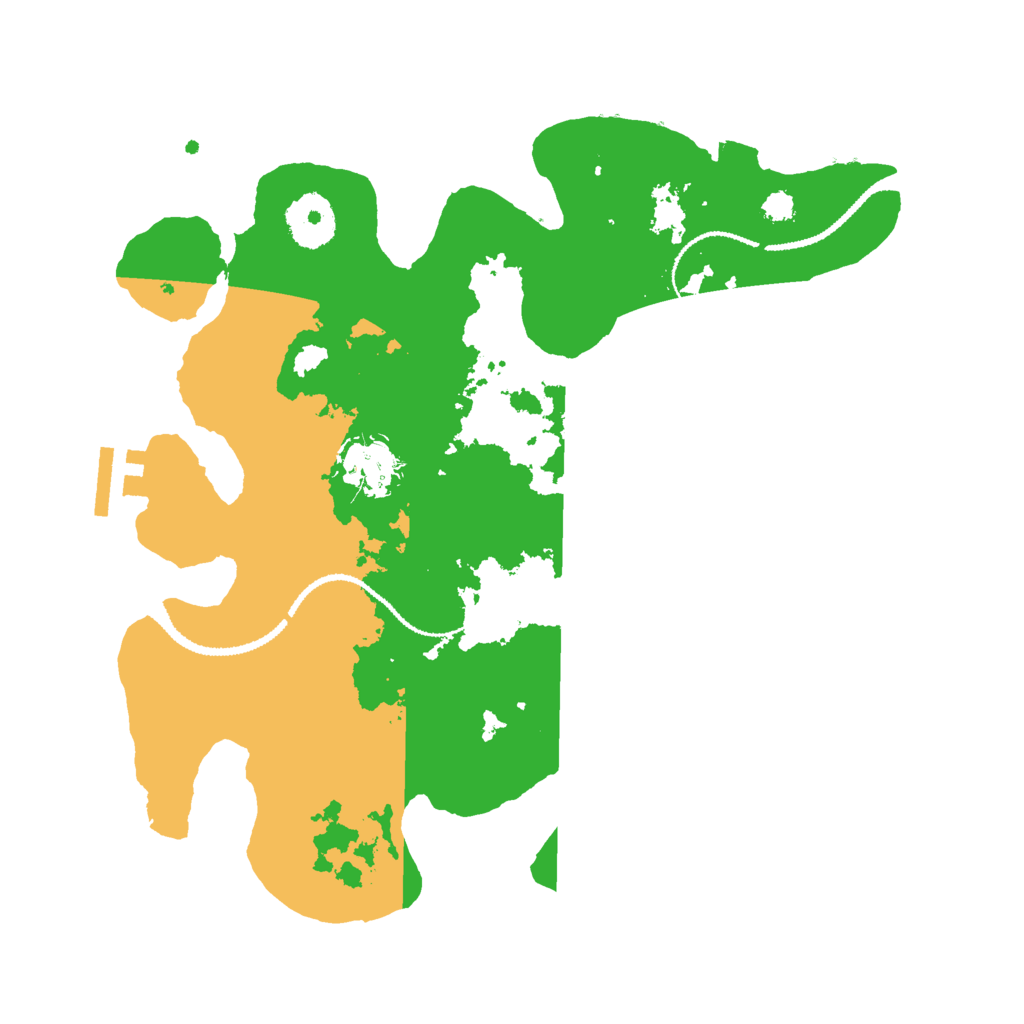 Biome Rust Map: Procedural Map, Size: 3000, Seed: 670855