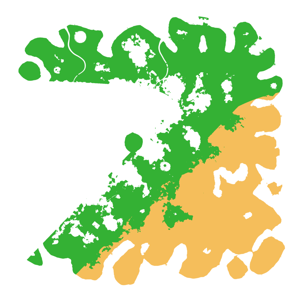 Biome Rust Map: Procedural Map, Size: 4500, Seed: 444719485