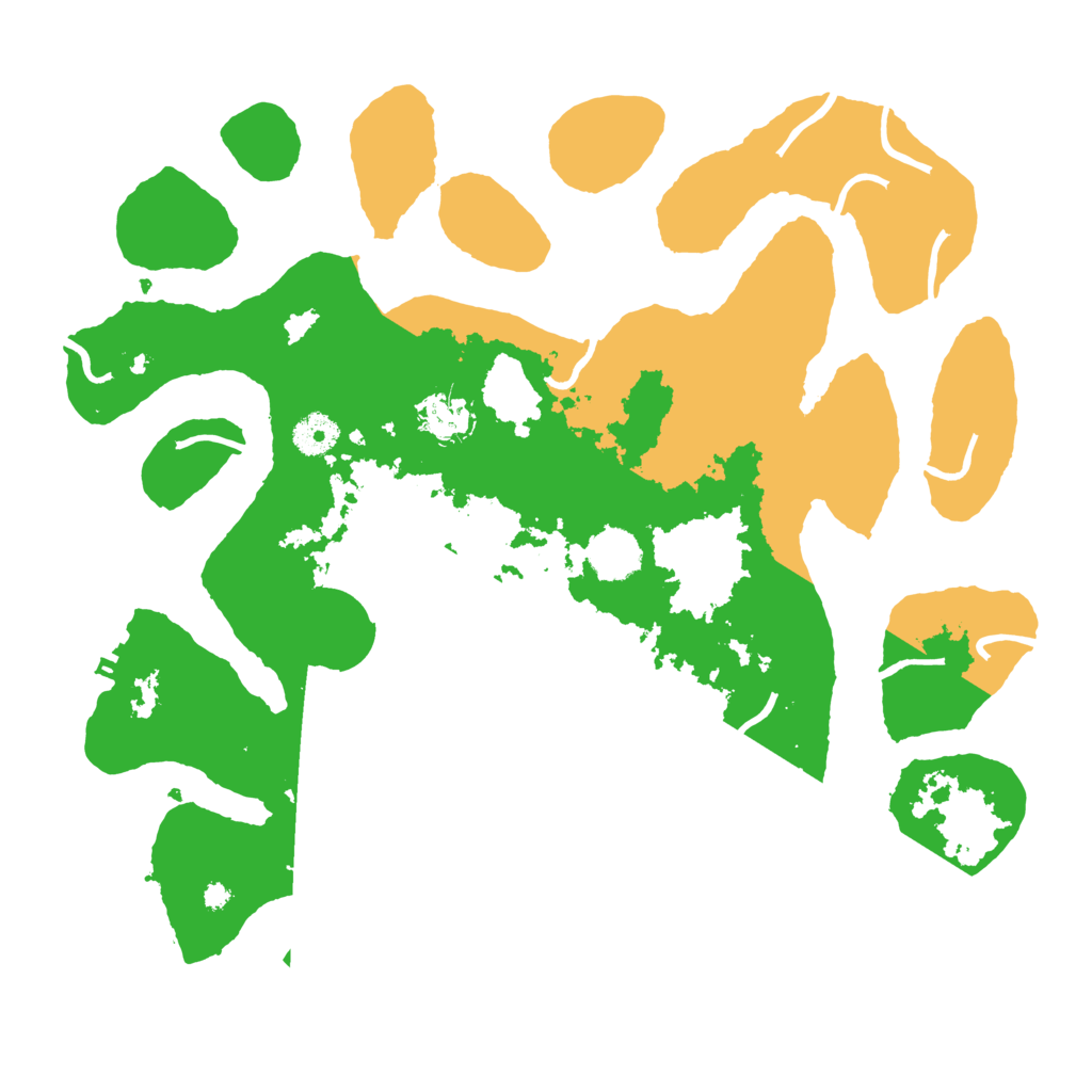 Biome Rust Map: Procedural Map, Size: 3800, Seed: 522744193