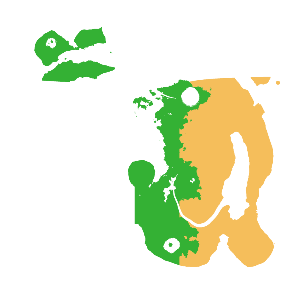 Biome Rust Map: Procedural Map, Size: 3000, Seed: 363404