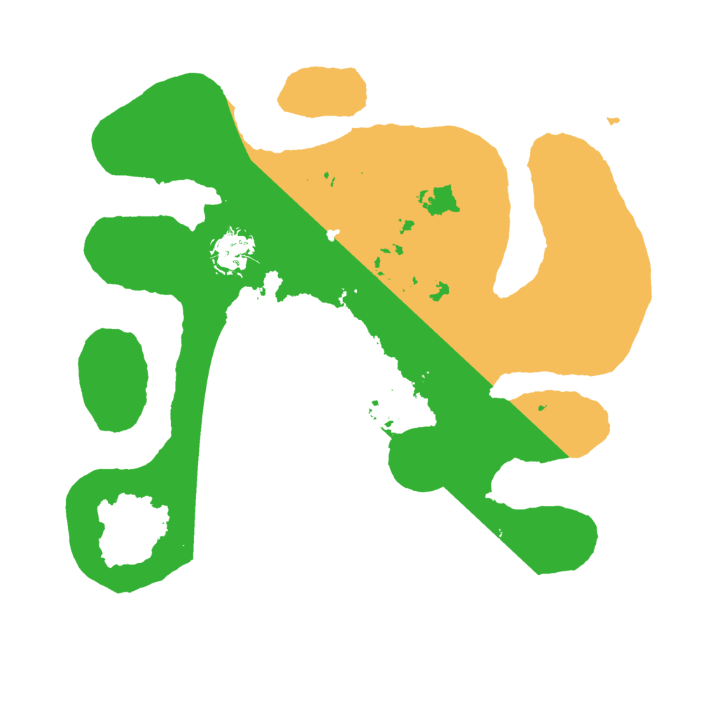 Biome Rust Map: Barren, Size: 3000, Seed: 1379462375