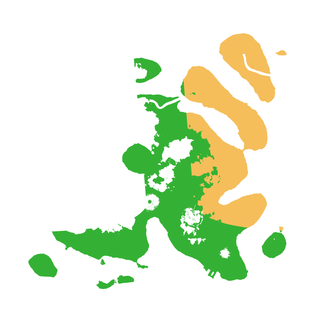 Biome Rust Map: Procedural Map, Size: 3000, Seed: 700225