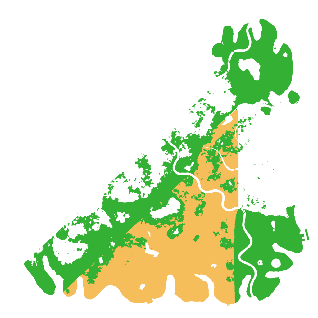 Biome Rust Map: Procedural Map, Size: 6000, Seed: 777222333