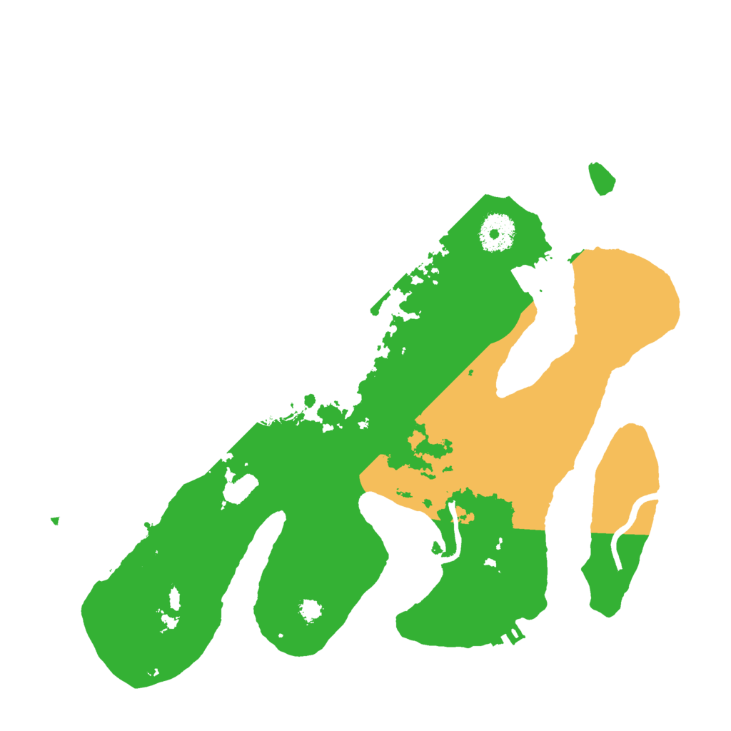 Biome Rust Map: Procedural Map, Size: 3000, Seed: 227928