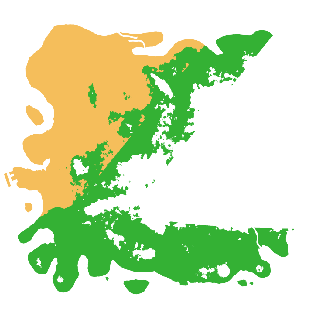 Biome Rust Map: Procedural Map, Size: 4500, Seed: 2530