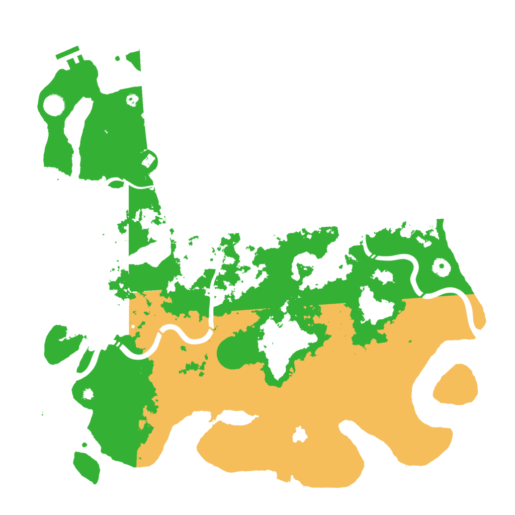 Biome Rust Map: Procedural Map, Size: 4250, Seed: 13927