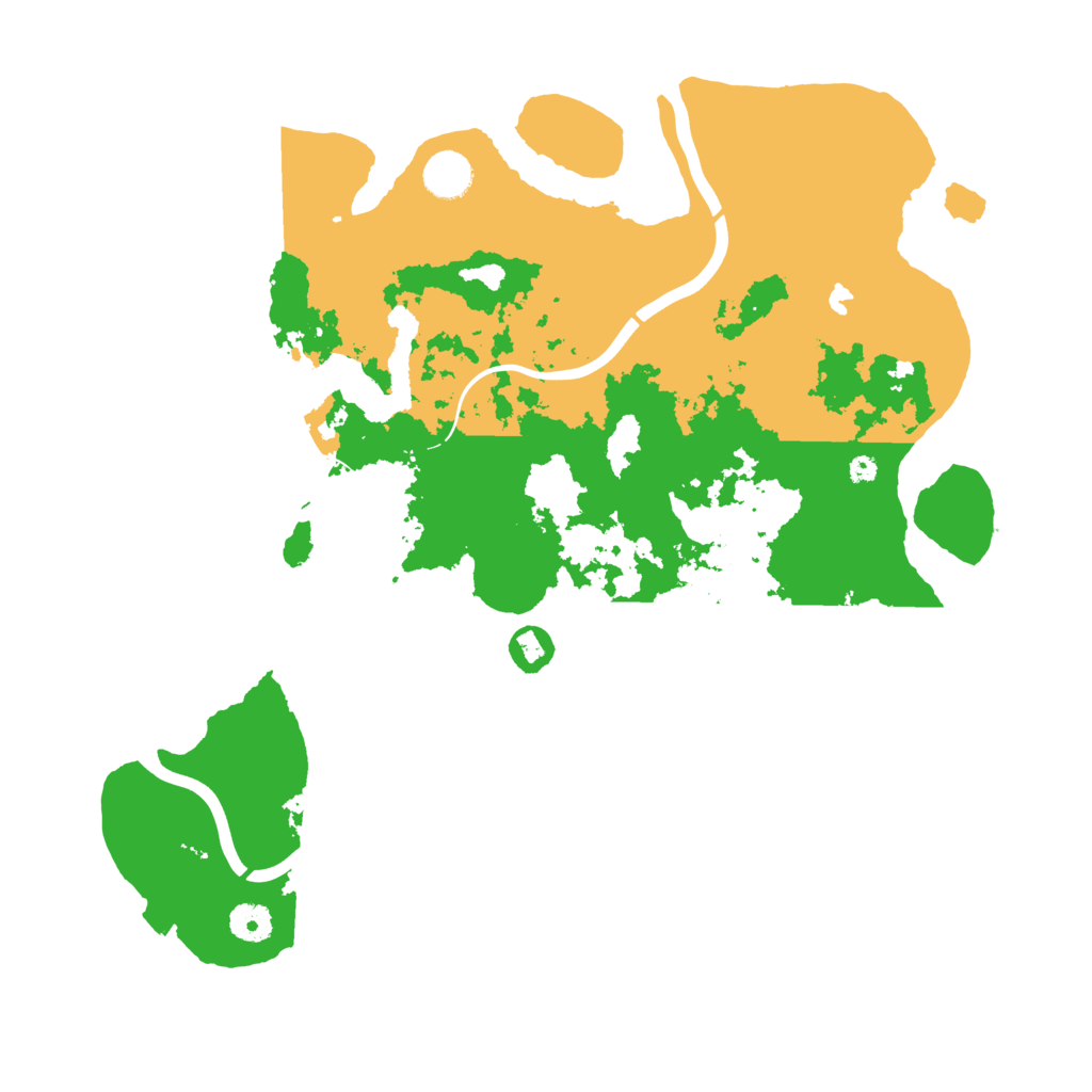 Biome Rust Map: Procedural Map, Size: 4000, Seed: 715195341