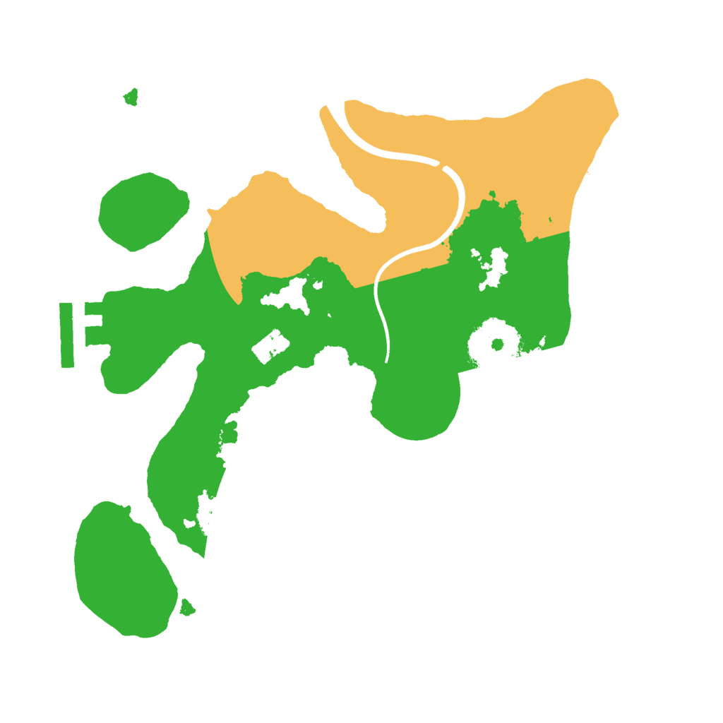 Biome Rust Map: Procedural Map, Size: 2250, Seed: 24795767