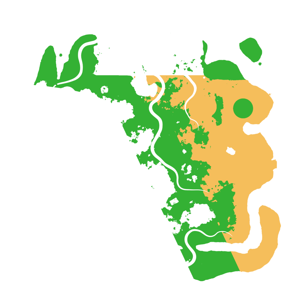 Biome Rust Map: Procedural Map, Size: 4000, Seed: 4255191
