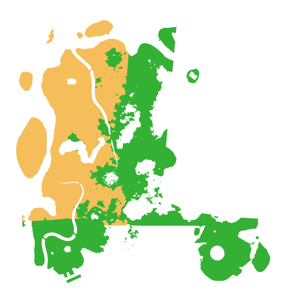 Biome Rust Map: Procedural Map, Size: 4000, Seed: 82800124