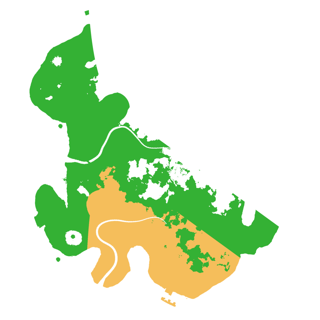 Biome Rust Map: Procedural Map, Size: 3000, Seed: 1344853264