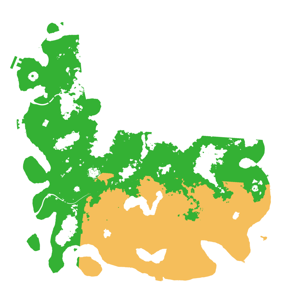 Biome Rust Map: Procedural Map, Size: 4550, Seed: 1911473973