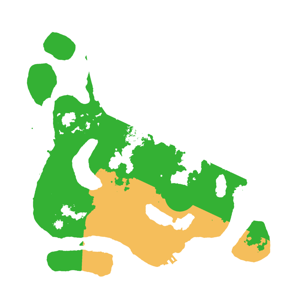 Biome Rust Map: Procedural Map, Size: 3000, Seed: 969759