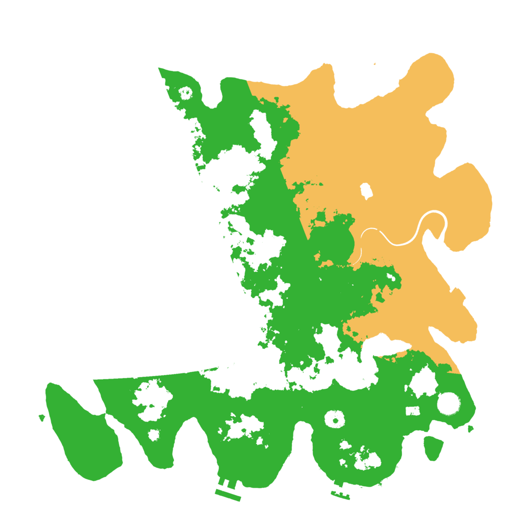 Biome Rust Map: Procedural Map, Size: 4000, Seed: 113472024