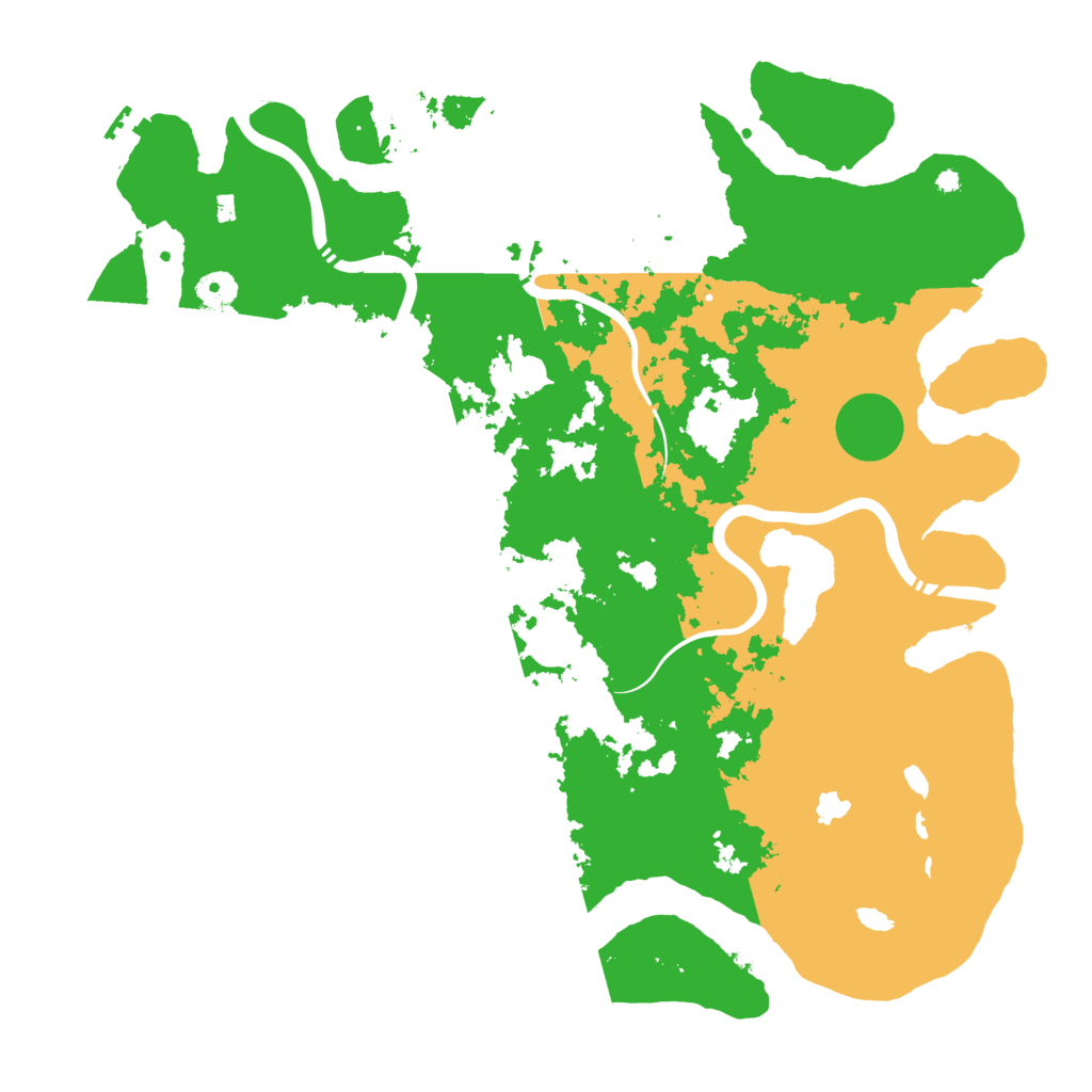 Biome Rust Map: Procedural Map, Size: 4250, Seed: 304365789