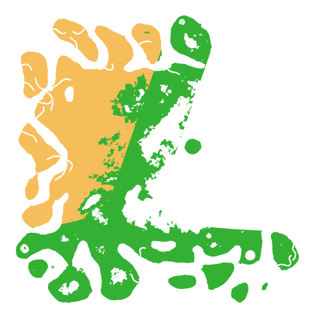 Biome Rust Map: Procedural Map, Size: 5500, Seed: 19951031