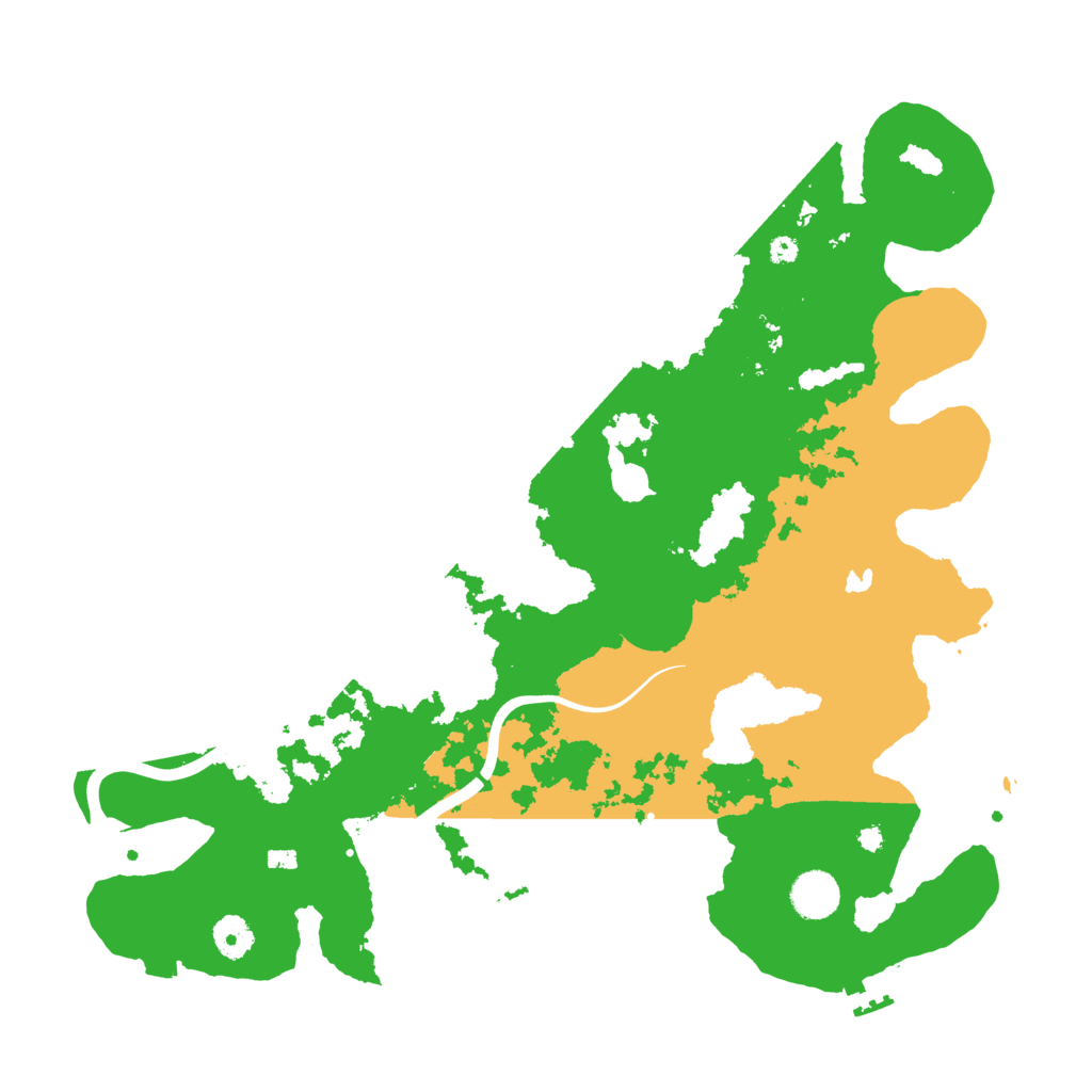 Biome Rust Map: Procedural Map, Size: 4000, Seed: 2069375509