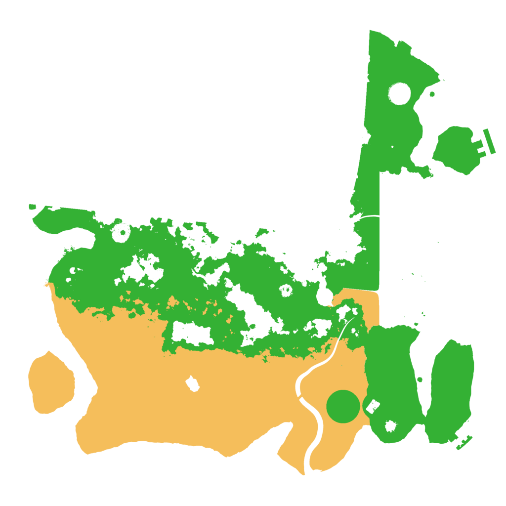 Biome Rust Map: Procedural Map, Size: 4000, Seed: 1895466958