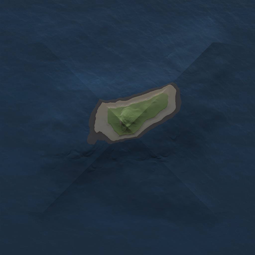 Rust Map: Barren, Size: 1000, Seed: 700029, 2 Monuments