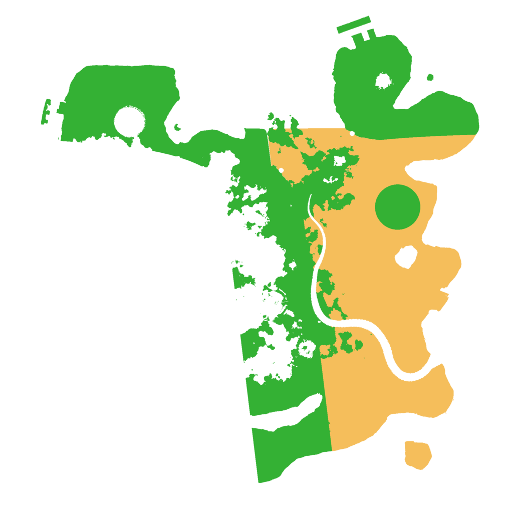 Biome Rust Map: Procedural Map, Size: 3000, Seed: 6030