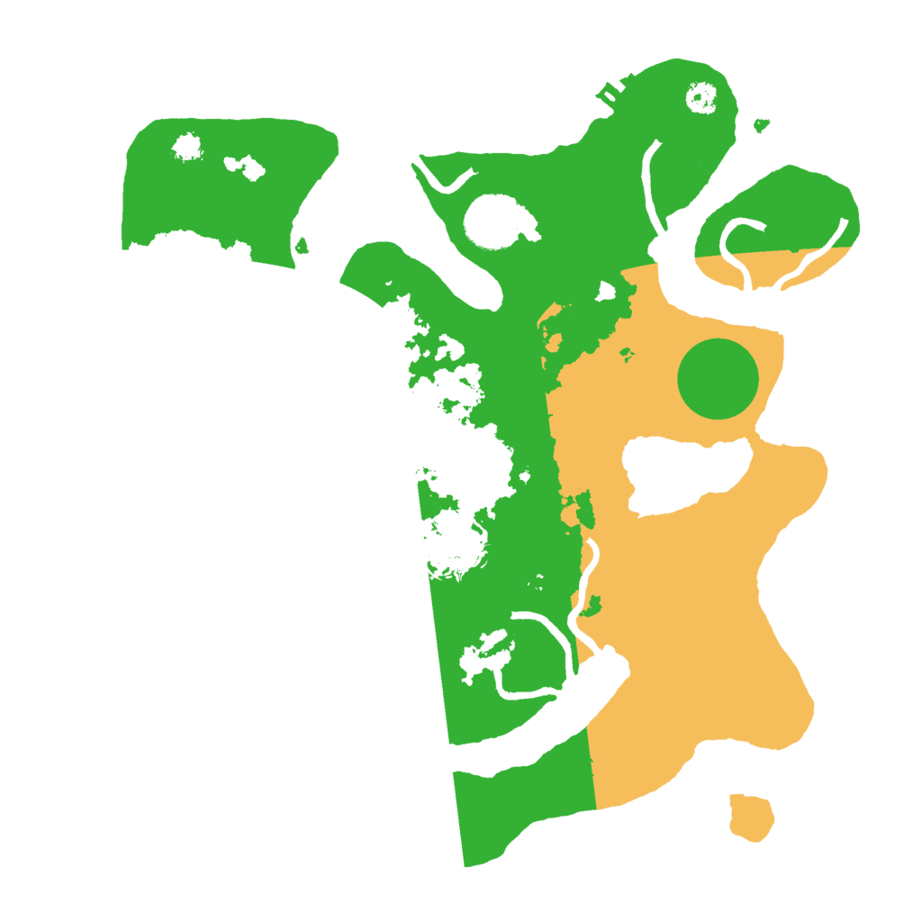 Biome Rust Map: Procedural Map, Size: 3000, Seed: 6030