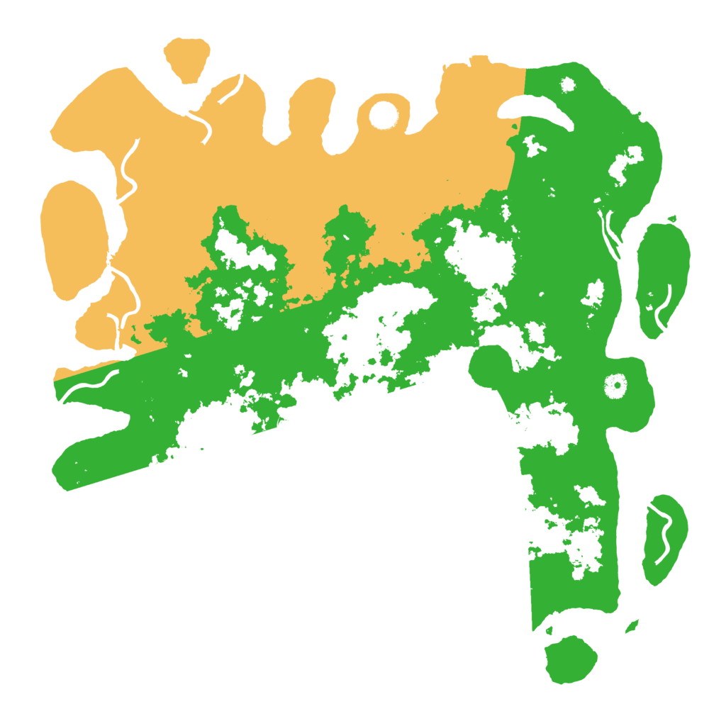 Biome Rust Map: Procedural Map, Size: 4500, Seed: 75000
