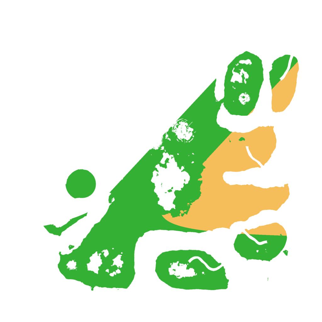 Biome Rust Map: Procedural Map, Size: 3000, Seed: 879054