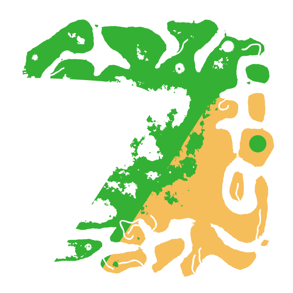 Biome Rust Map: Procedural Map, Size: 4500, Seed: 5375152