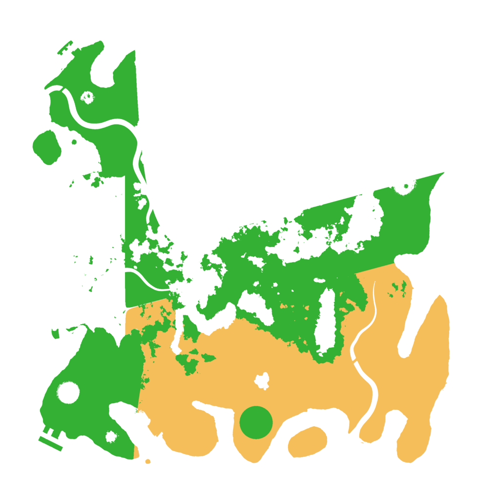 Biome Rust Map: Procedural Map, Size: 4000, Seed: 13022022