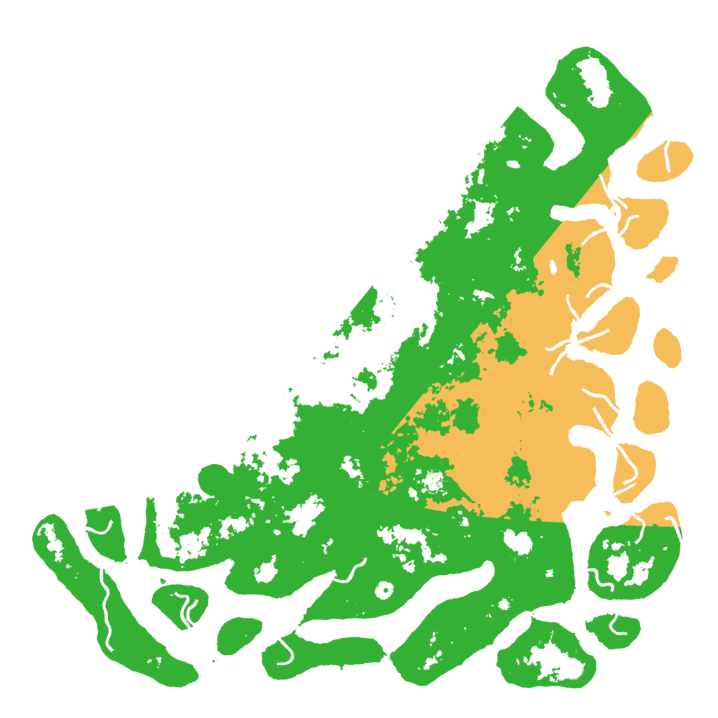 Biome Rust Map: Procedural Map, Size: 6000, Seed: 342611397