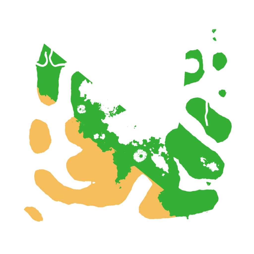 Biome Rust Map: Procedural Map, Size: 3000, Seed: 200945