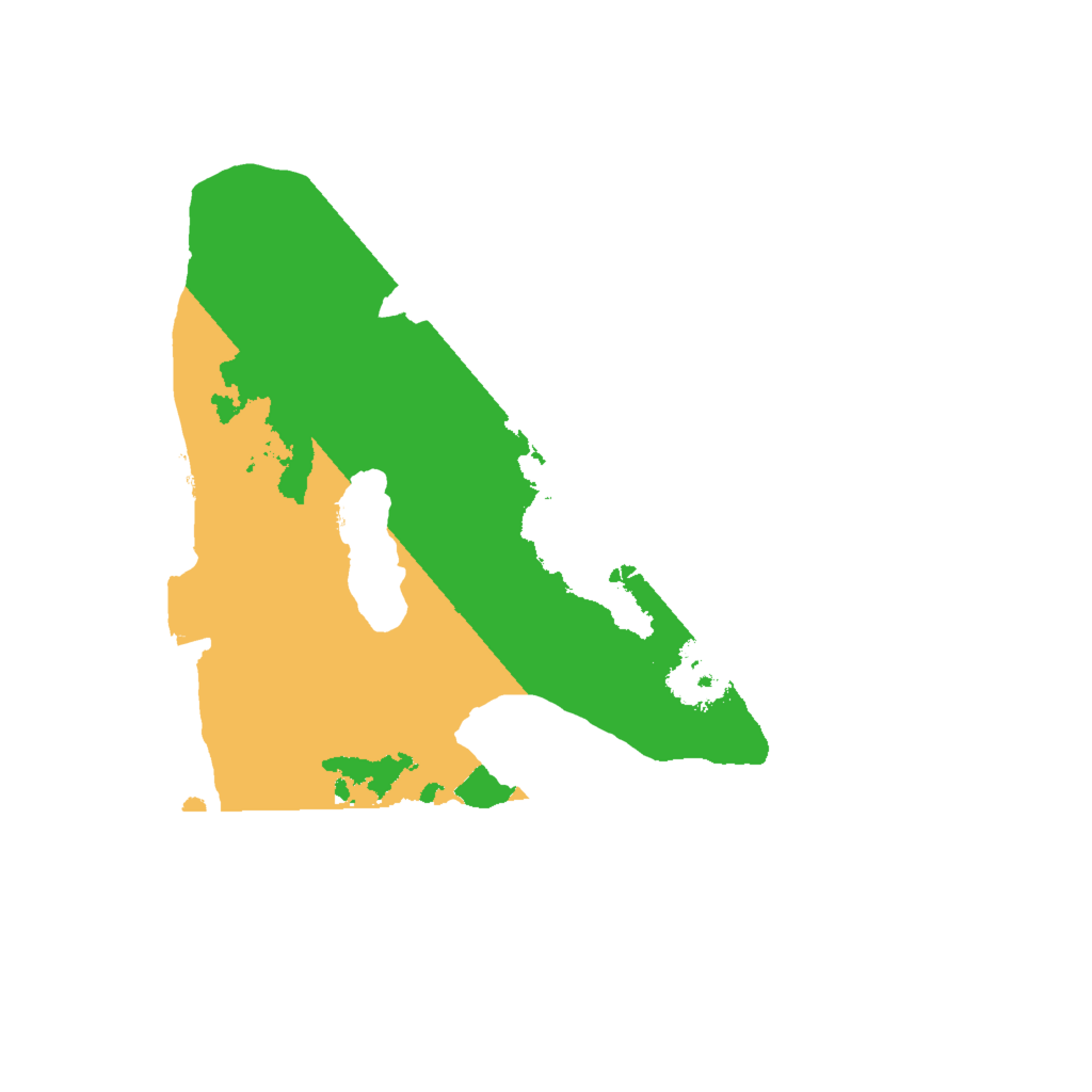 Biome Rust Map: Procedural Map, Size: 1850, Seed: 12415