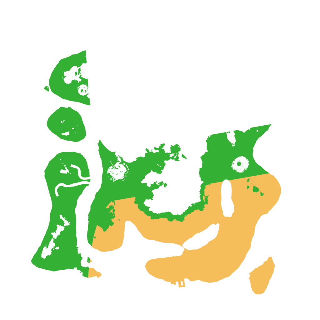 Biome Rust Map: Procedural Map, Size: 3000, Seed: 432262