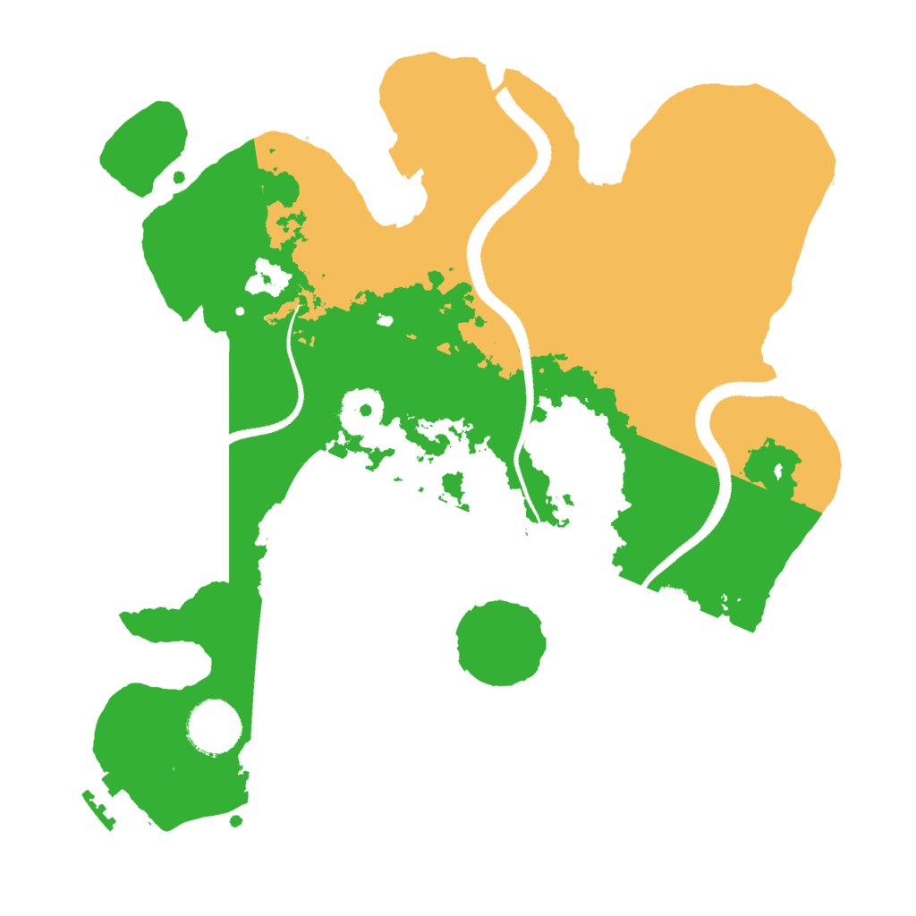 Biome Rust Map: Procedural Map, Size: 3000, Seed: 929017