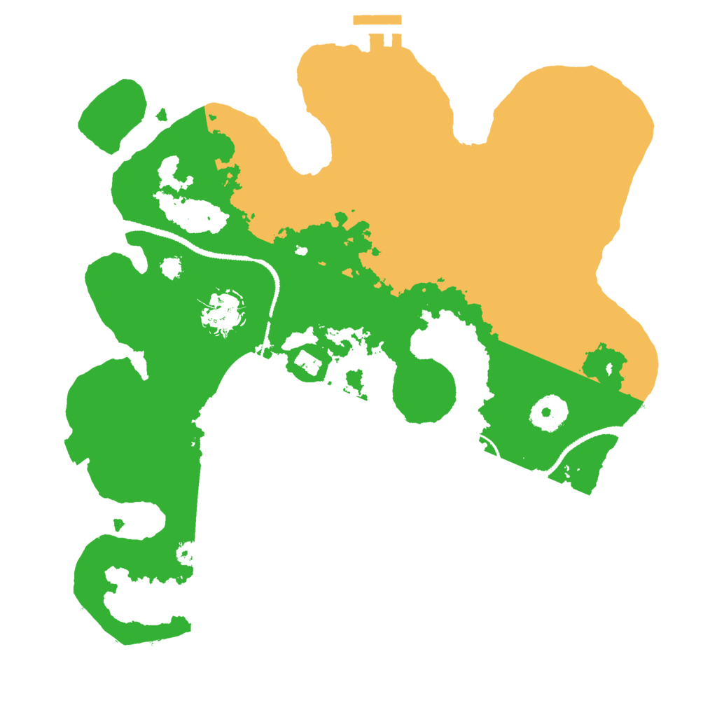 Biome Rust Map: Procedural Map, Size: 3000, Seed: 929017