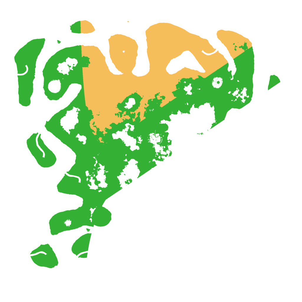 Biome Rust Map: Procedural Map, Size: 4200, Seed: 16