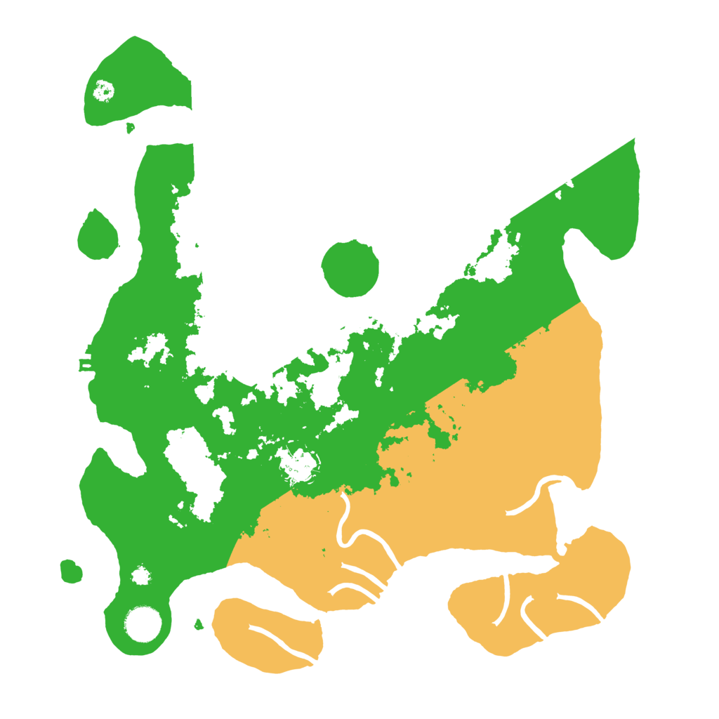 Biome Rust Map: Procedural Map, Size: 3500, Seed: 621986602