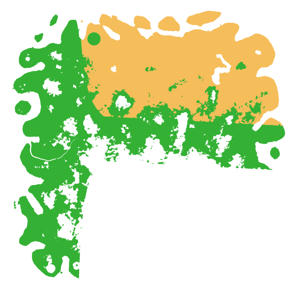 Biome Rust Map: Procedural Map, Size: 6000, Seed: 44444