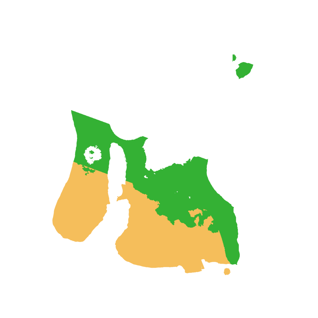 Biome Rust Map: Procedural Map, Size: 1900, Seed: 233