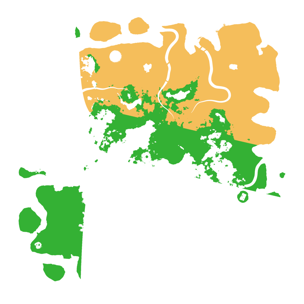 Biome Rust Map: Procedural Map, Size: 4500, Seed: 6345078
