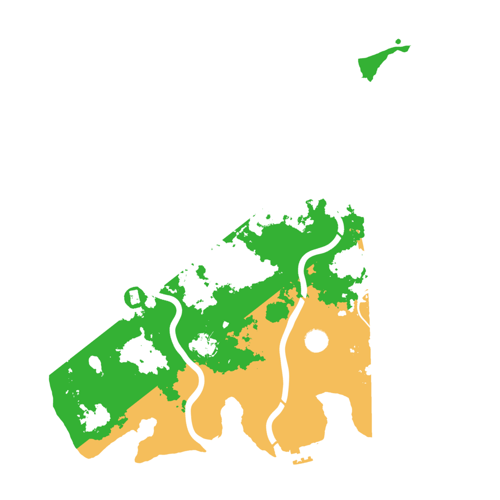 Biome Rust Map: Procedural Map, Size: 3800, Seed: 25061196