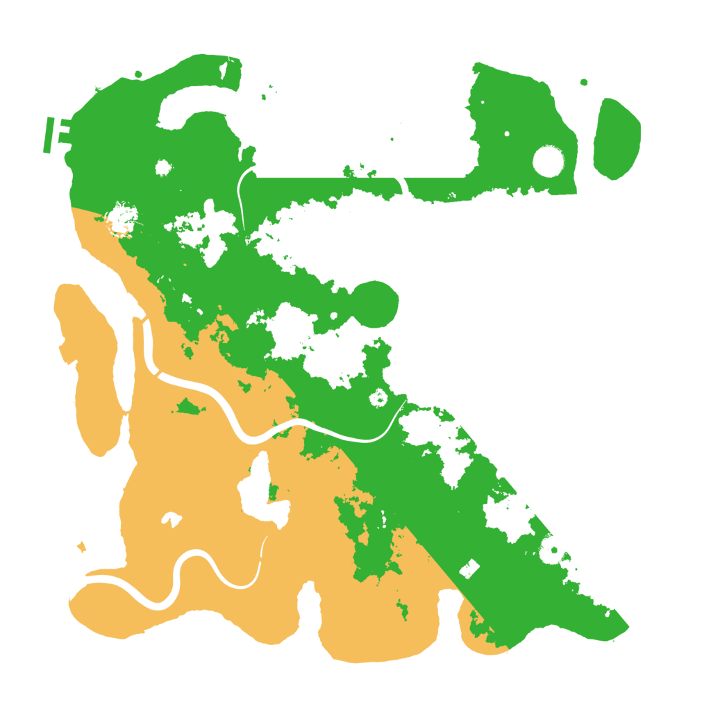 Biome Rust Map: Procedural Map, Size: 4000, Seed: 10943184