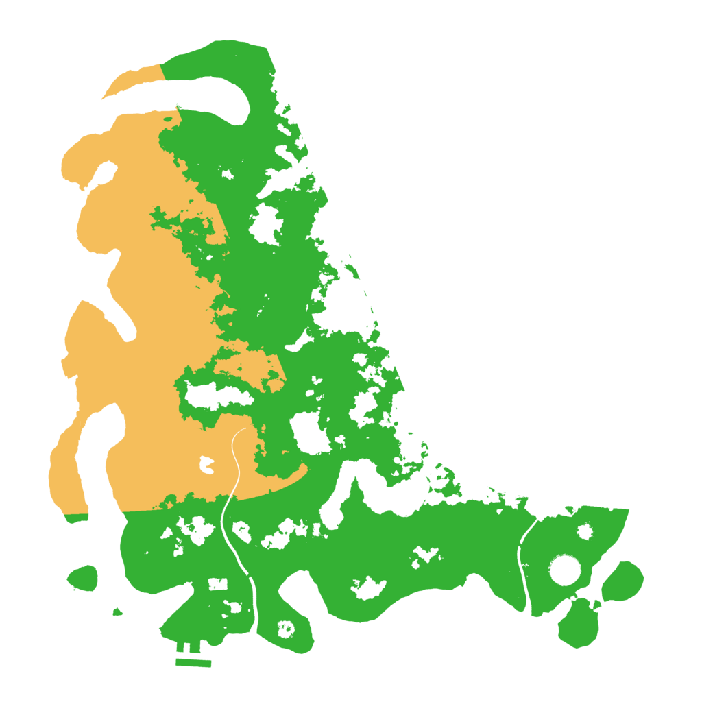 Biome Rust Map: Procedural Map, Size: 4000, Seed: 1719480953