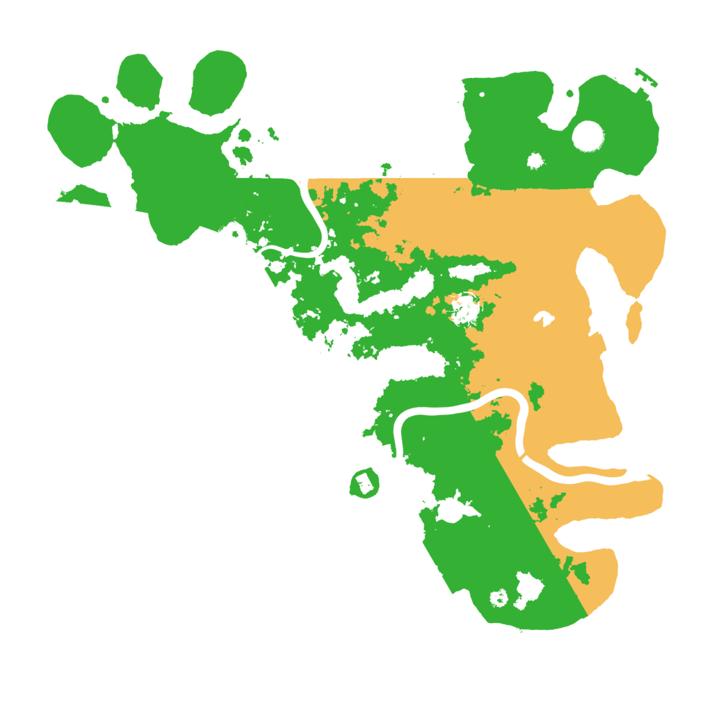 Biome Rust Map: Procedural Map, Size: 4000, Seed: 70