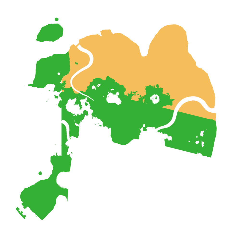 Biome Rust Map: Procedural Map, Size: 2750, Seed: 1456572515
