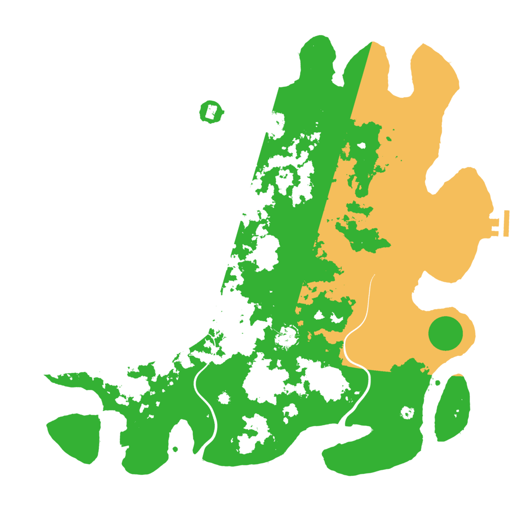 Biome Rust Map: Procedural Map, Size: 3950, Seed: 1413986209