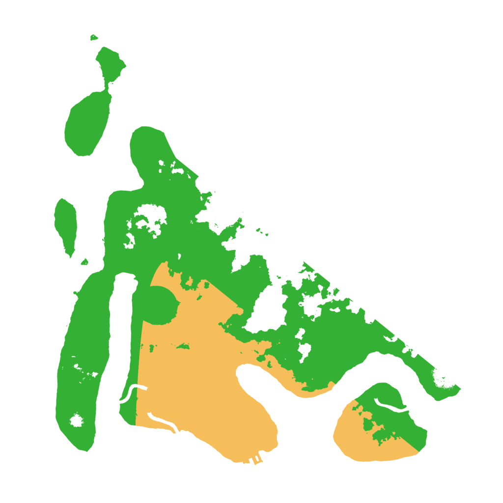 Biome Rust Map: Procedural Map, Size: 3550, Seed: 704832