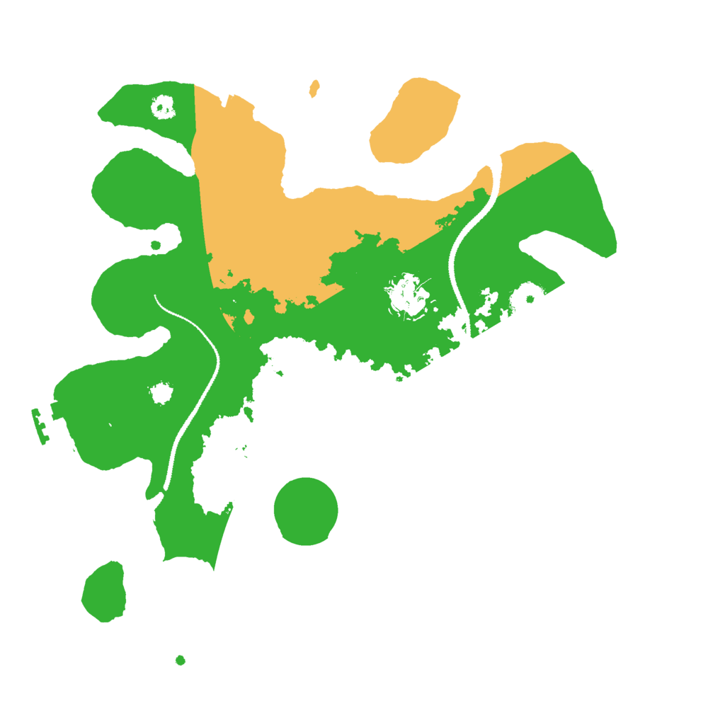 Biome Rust Map: Procedural Map, Size: 3000, Seed: 844389