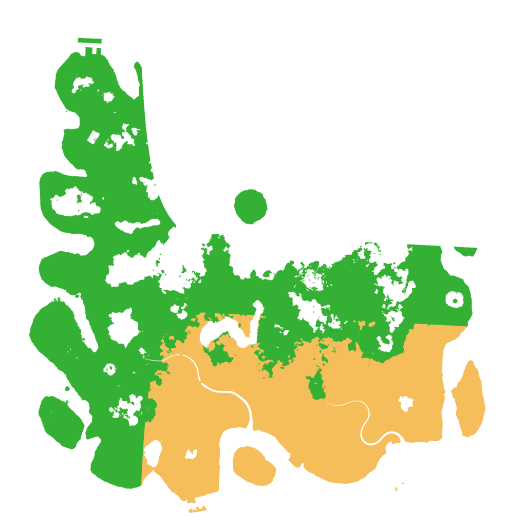 Biome Rust Map: Procedural Map, Size: 4500, Seed: 1975643