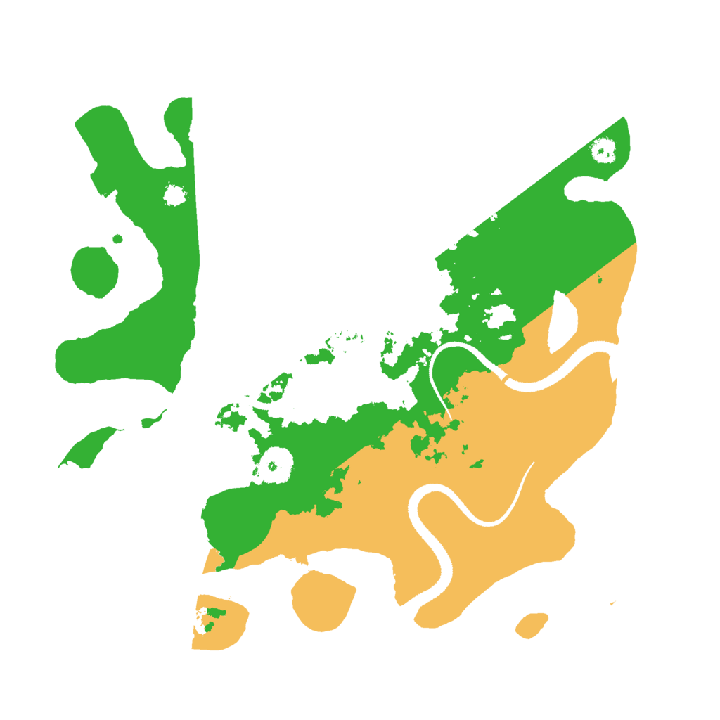 Biome Rust Map: Procedural Map, Size: 3000, Seed: 225655